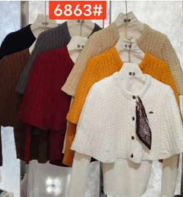 بلوزه صوف مع سكارب 6863,,T14