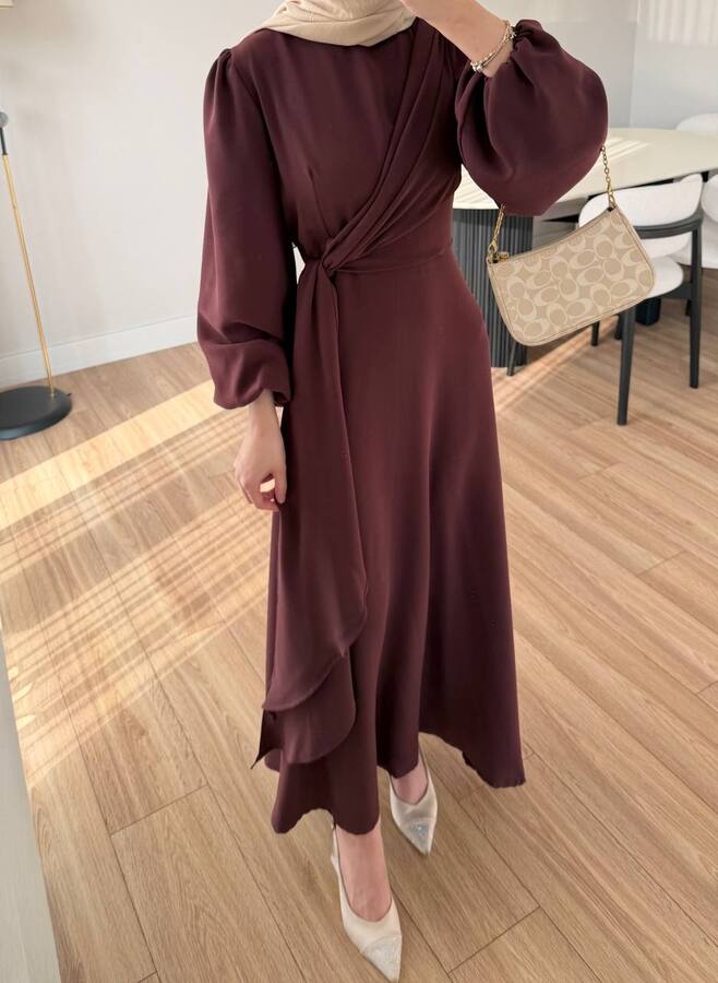 Glow فستان بربطه 307