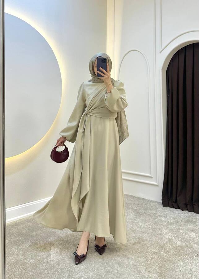 Glow فستان بربطه 307