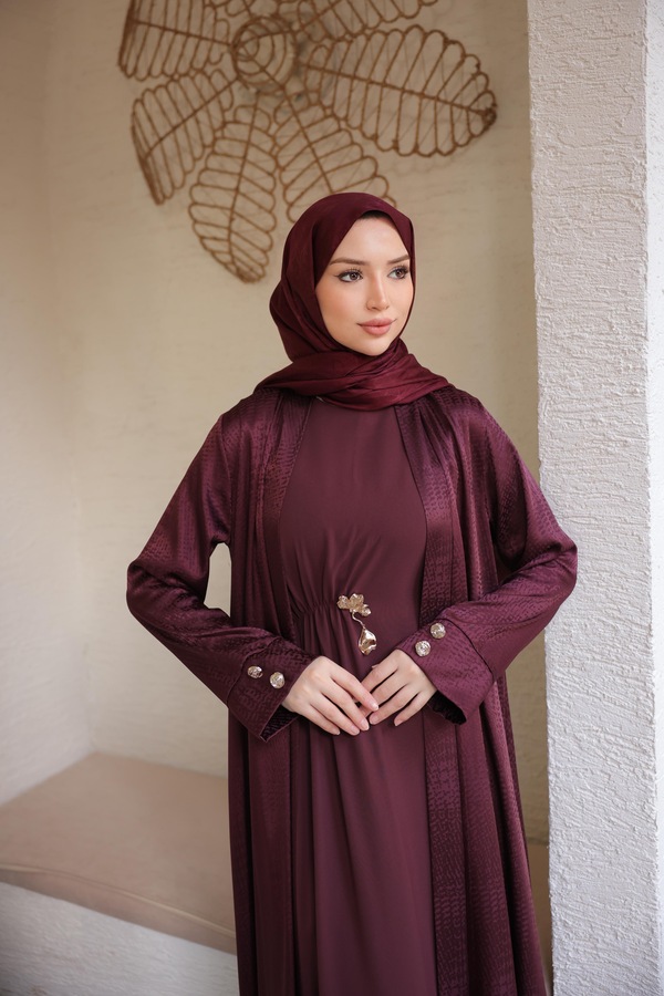 Glow عبايه تيكر اومكا 1350