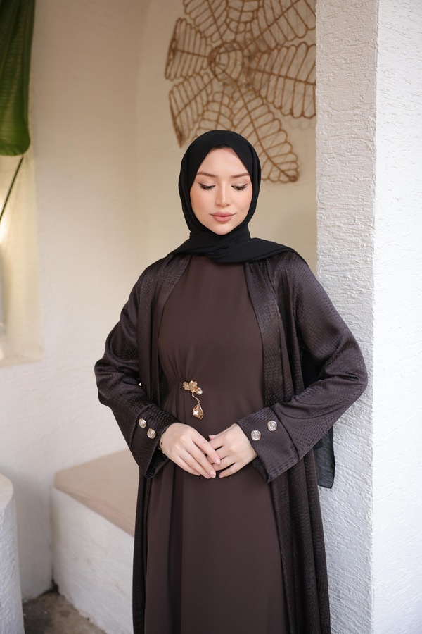 Glow عبايه تيكر اومكا 1350