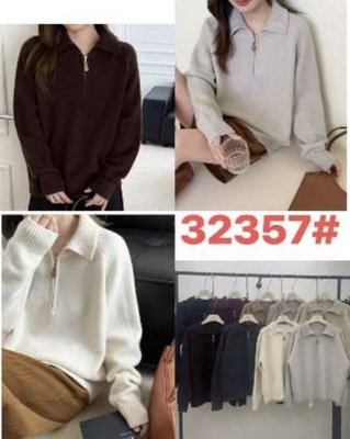 بلوزه صوف نص سحاب 32357